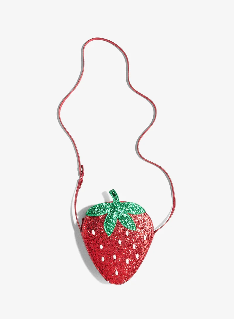 H&M Sequined strawberry crossbody bag