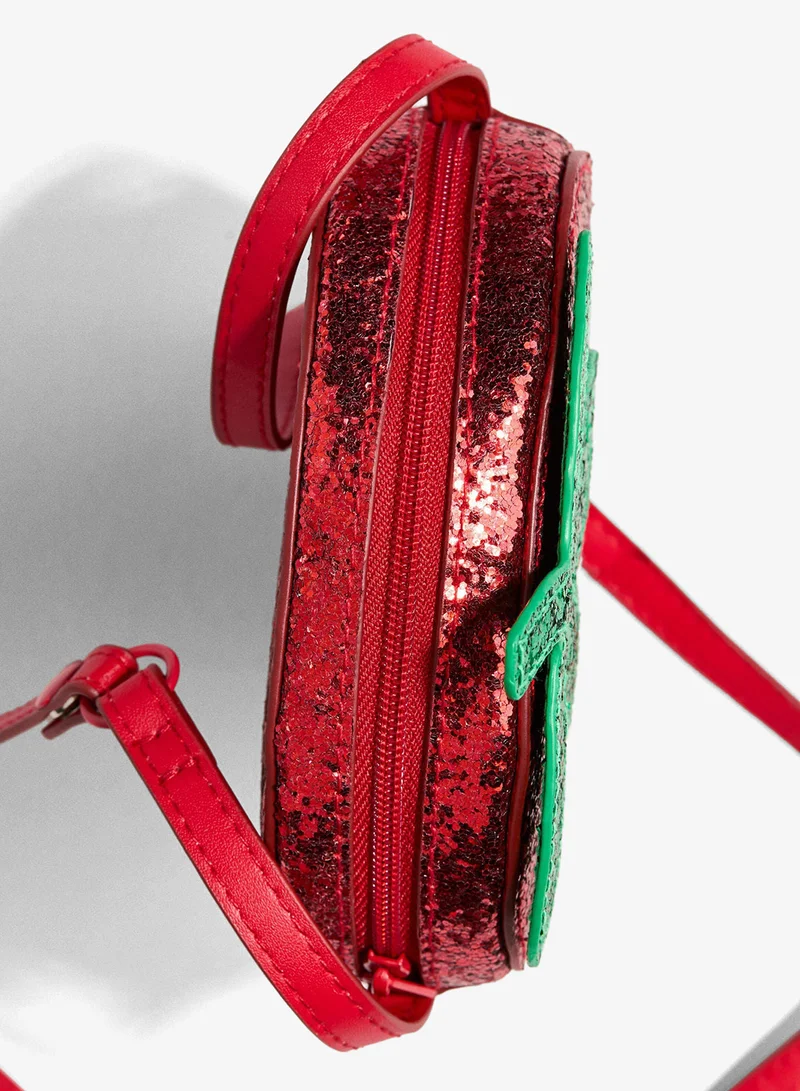H&M Sequined strawberry crossbody bag