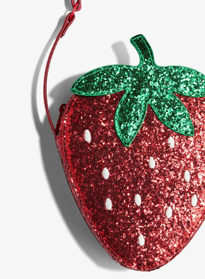 H&M  Sequined strawberry crossbody bag for Women | Best Price UAE