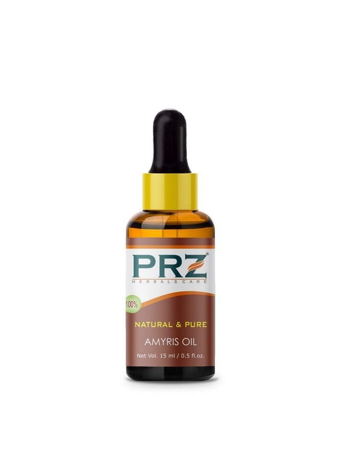 PRZ Amyris Essential Oil Pure Natural Therapeutic Grade Oil For Skin Care & Hair Care 15 Ml - Image 4