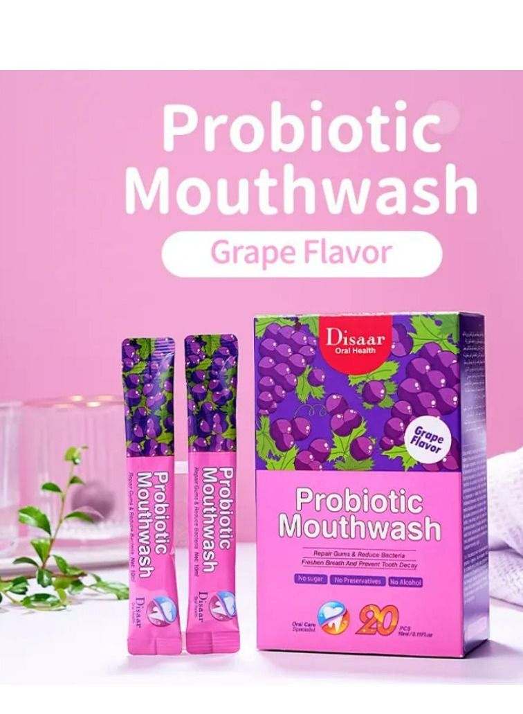 ديسار غسول الفم بروبيوتيك 20 قطعة في العلبة - Image 2