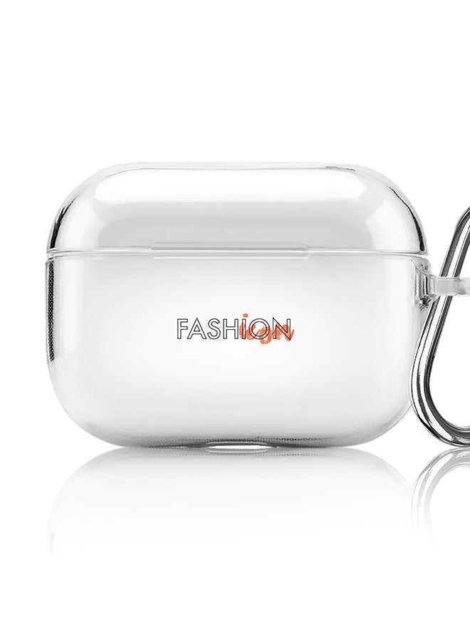 Stylizedd Classic Clear printed Case for Apple AirPods Pro 2nd Generation Thin Transparent Cover [Designed for Apple AirPods Pro 2nd Generation] - Fashion Icon  - Image 1