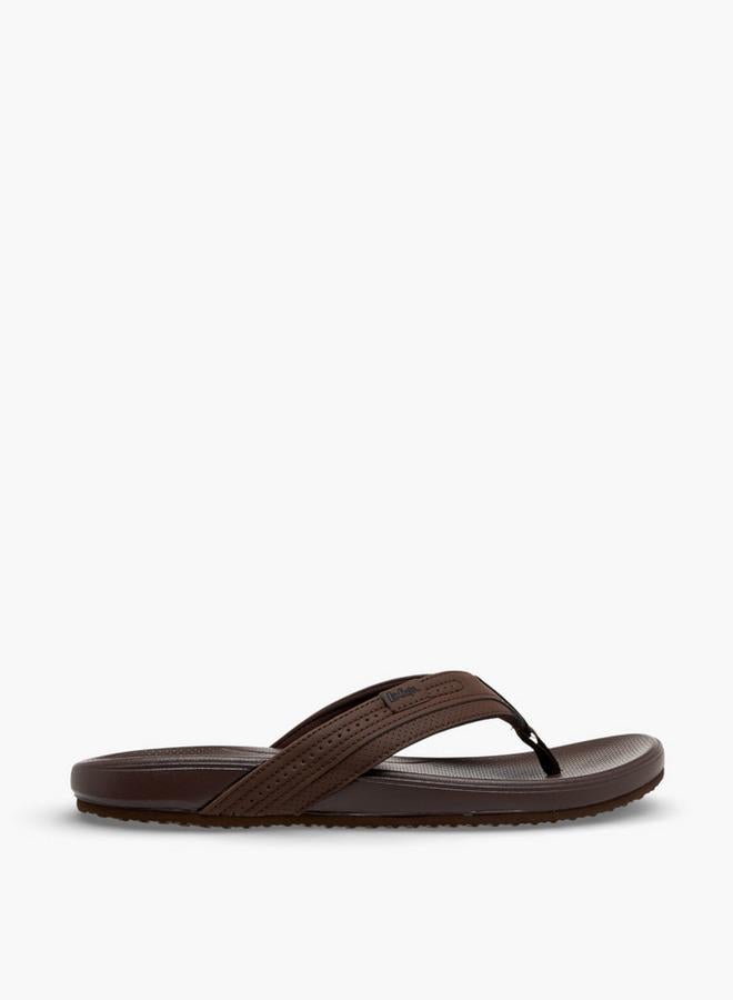 Lee Cooper Men Textured Thong Slippers - Image 1