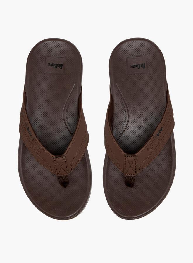 Lee Cooper Men Textured Thong Slippers - Image 2
