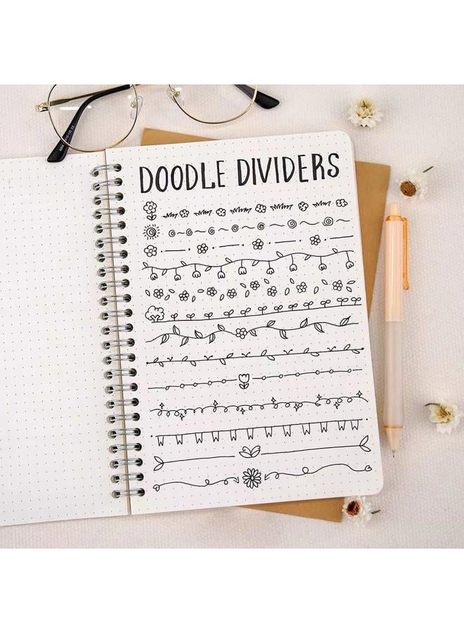 WRITECH Gel Ink Retractable Pens: Black Ink 0.7mm medium Fine Point Pen Set, Extra Smooth Tip No Bleed Smear Smudge Refillable Clickable Pens Bulk for Writing Journaling Multicolor 8ct - Image 5