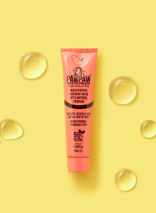 Dr.PAWPAW Dr.Pawpaw Peach Pink Balm 25Ml - Image 2