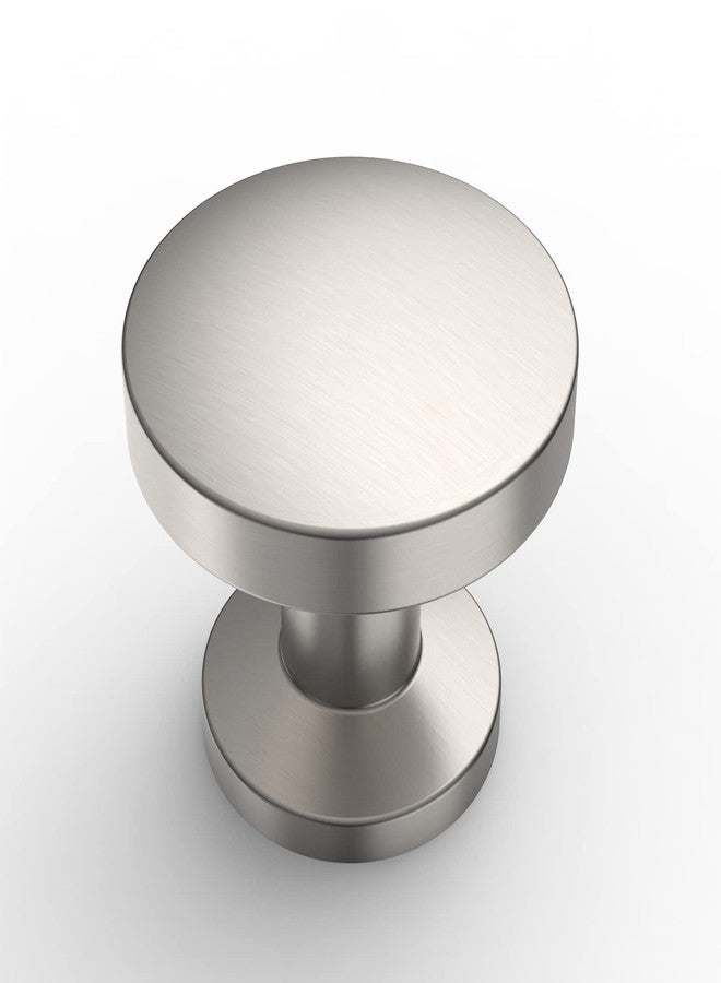 Amerdeco 10 Pack Brushed Satin Nickel KnobsHole Centers Kitchen Cabinet Knobs Cabinet Hardware Kitchen Handles for Cabinets Cupboard Handles Drawer Knobs ZH0051 - Image 1