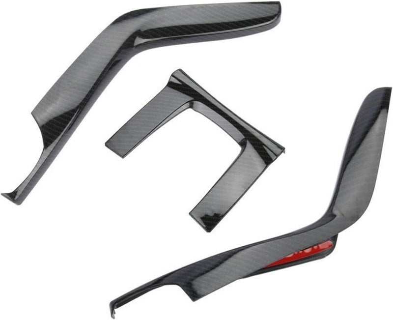 Wivplex Carbon Fiber Console Panel Trim for Civic 2016-2017 - Image 1