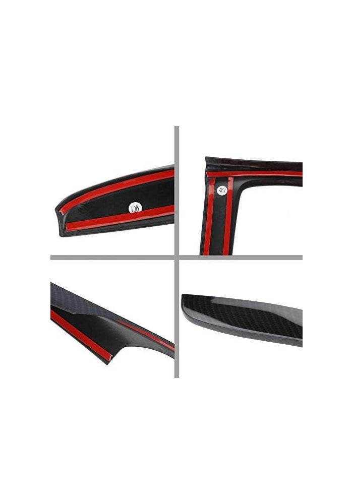 Wivplex Carbon Fiber Console Panel Trim for Civic 2016-2017 - Image 2