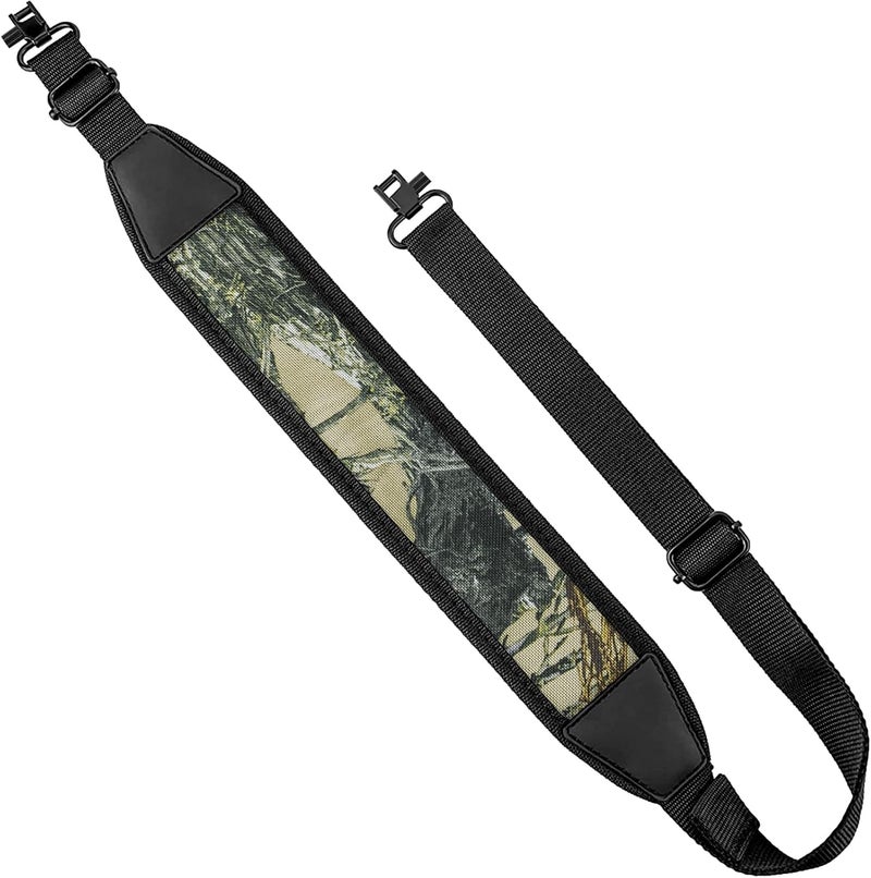 EZshoot Two Point Sling with Swivels, Comfortable Neoprene Padded, Length Adjustable Shoulder Strap for Outdoors - Image 1