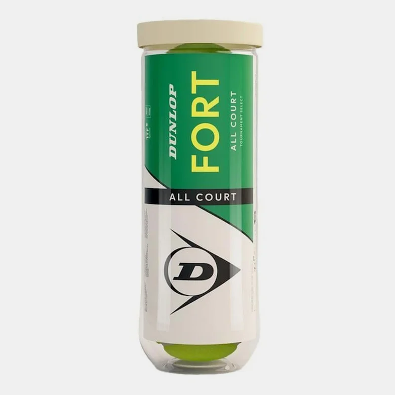 DUNLOP Fort All Court Tennis Balls (3 Pieces)