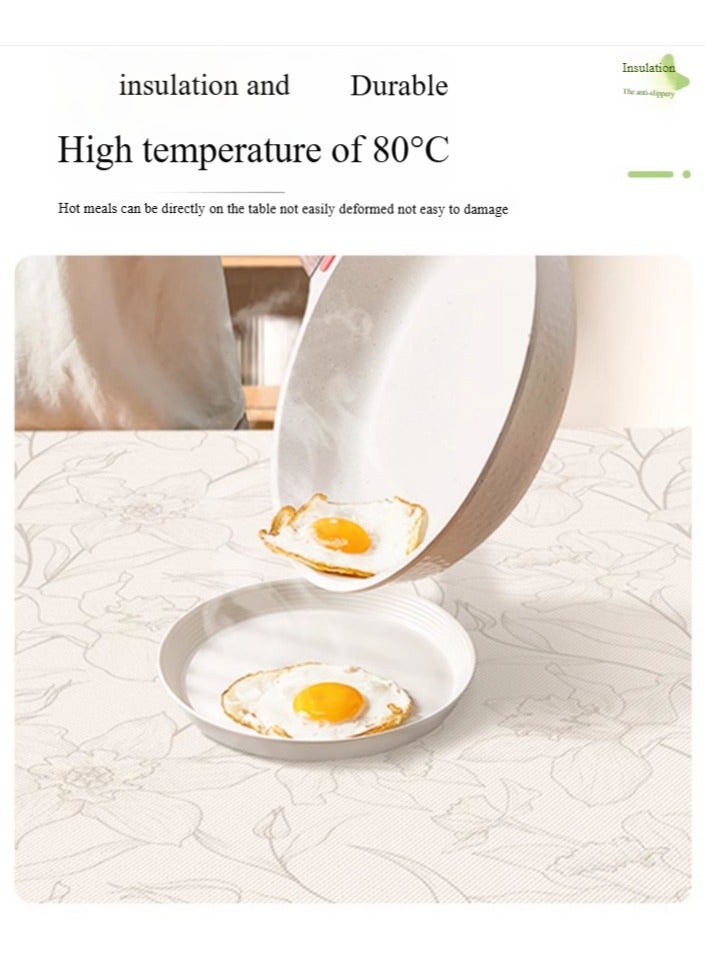 Anna 80*120cm Easy Clean Waterproof Oil-Proof Heat-Resistant Patterned Tablecloth - Image 5