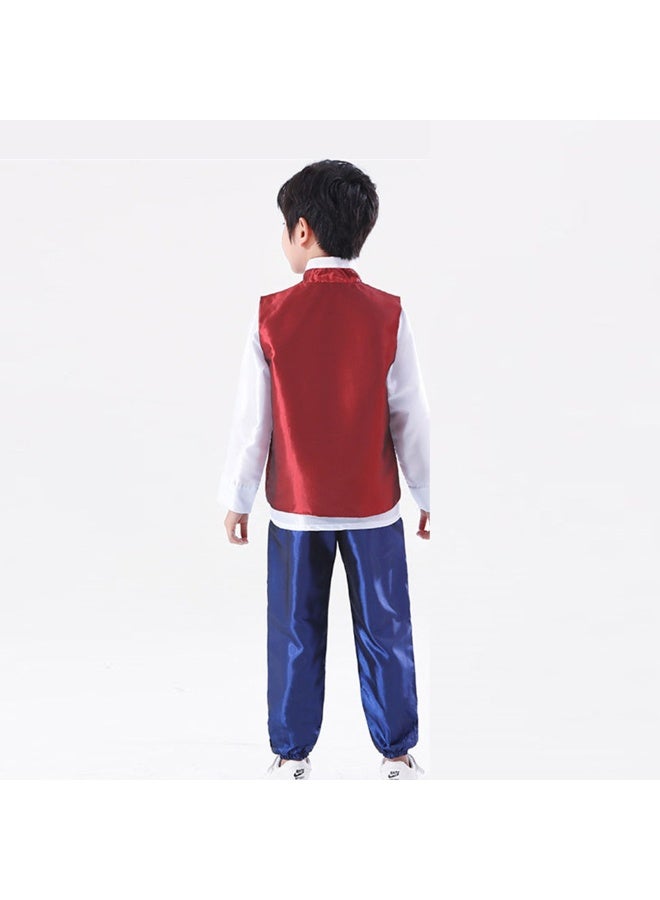 Al Aoyama Kids Hanbok Traditional Korean Costume Baby Boy Asian Clothes Retro Dance Outfit Children Ethnic Style Performance Cosplay Party - Image 3