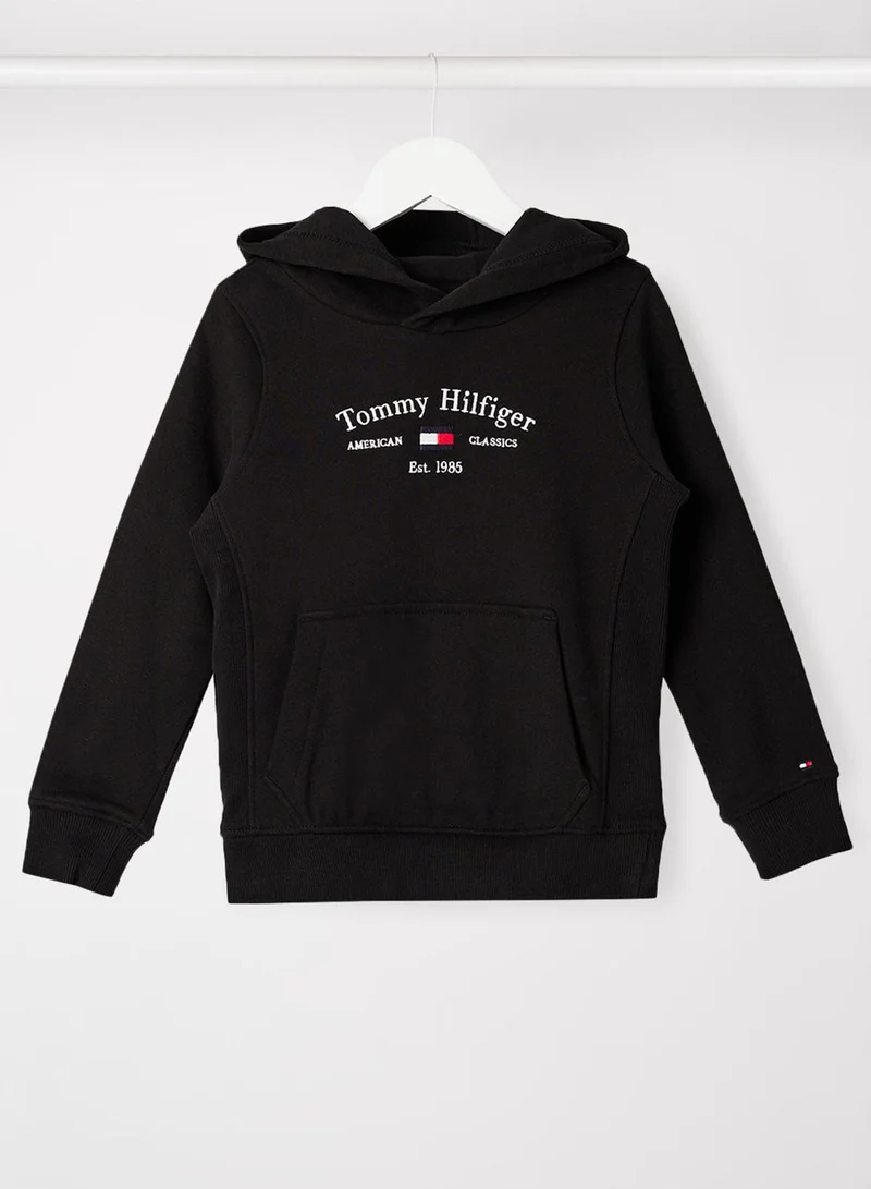 TOMMY HILFIGER Kids Logo Hoodie
