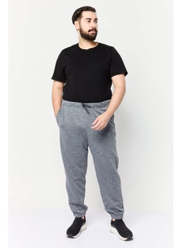 adidas Originals Men Sportswear Fit Embroidered Logo Training Sweatpants, Grey  - Image 4