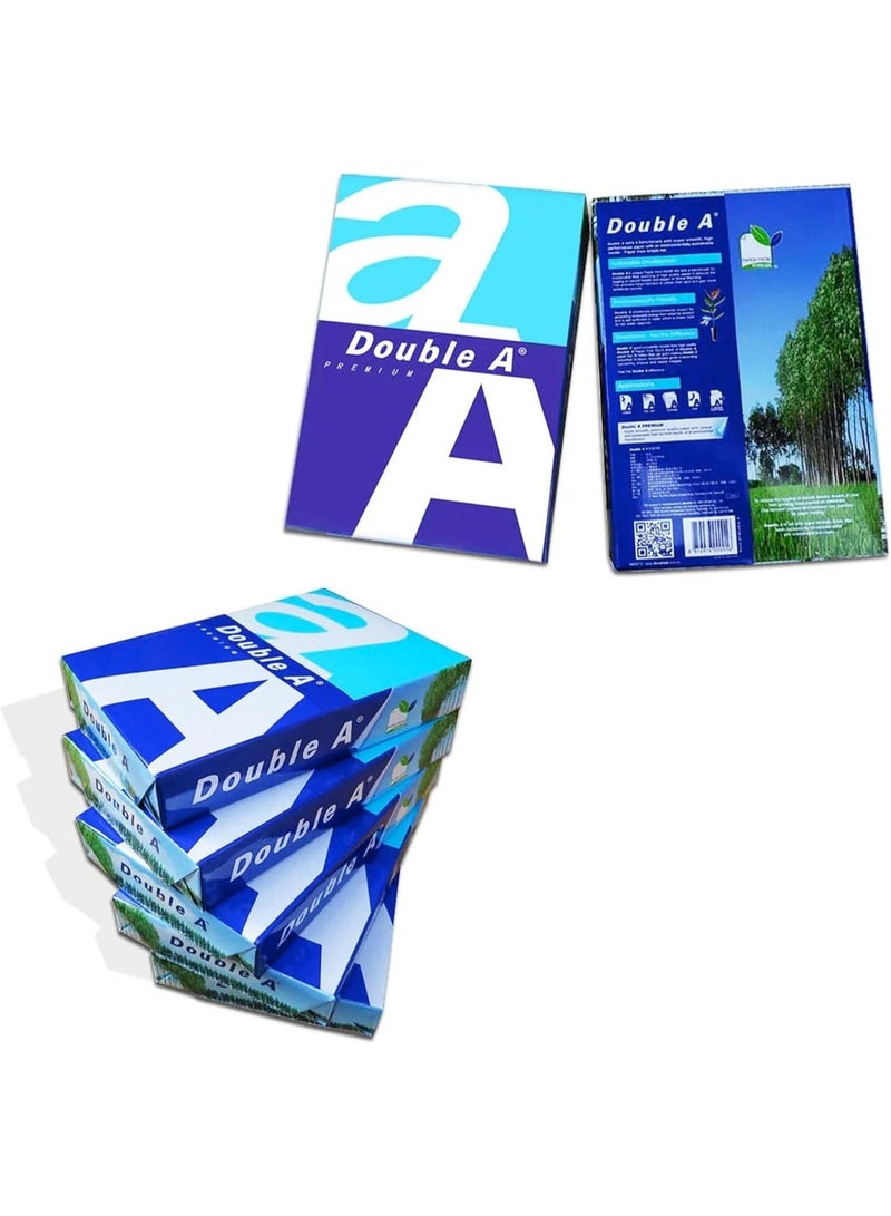 Double a paper Double A A5 Paper – Box of 10 Reams | 148 mm × 210 mm | Bright White Sheets for Office, School & Home Use - Image 4
