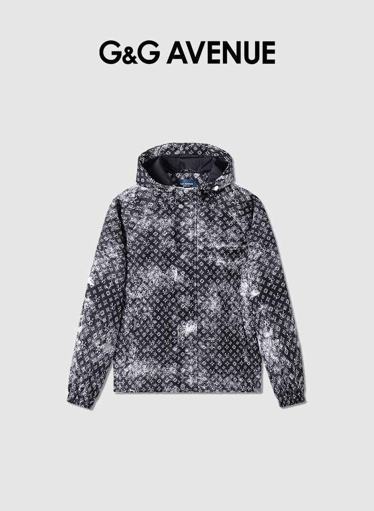 G&G AVENUE Men's Outdoor Waterproof Soft Shell Hooded Jacket  - Image 1