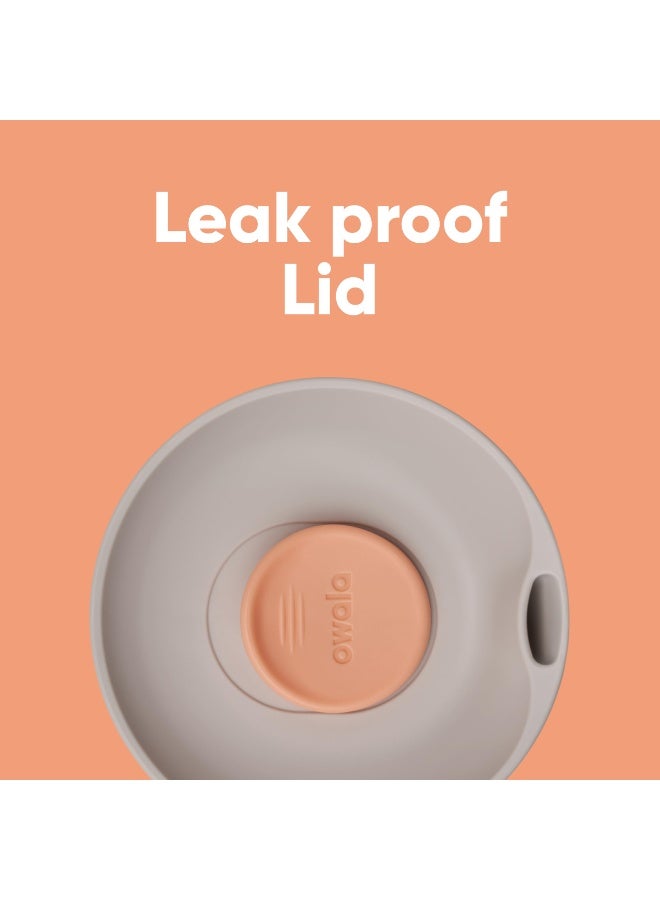 ملساء انزلاقي عازل للقهوة الفولاذية غير القابلة للصدأ، كوب قهوة مثلج قابل لإعادة الاستخدام، كوب سفر للقهوة الساخنة، BPA Free 12 أونصة - Image 4