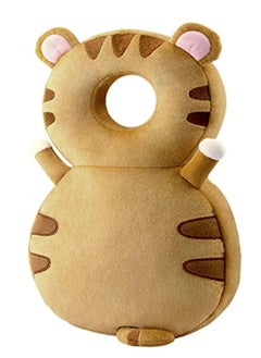 RATSAW Baby Head Protector Toddlers Head Safety Pad Cushion Adjustable Backpack Baby Back Protection for Walking and Crawling for Age 5 to 24months Brown  - Image 2