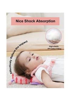RATSAW Baby Head Protector Toddlers Head Safety Pad Cushion Adjustable Backpack Baby Back Protection for Walking and Crawling for Age 5 to 24months Brown  - Image 4