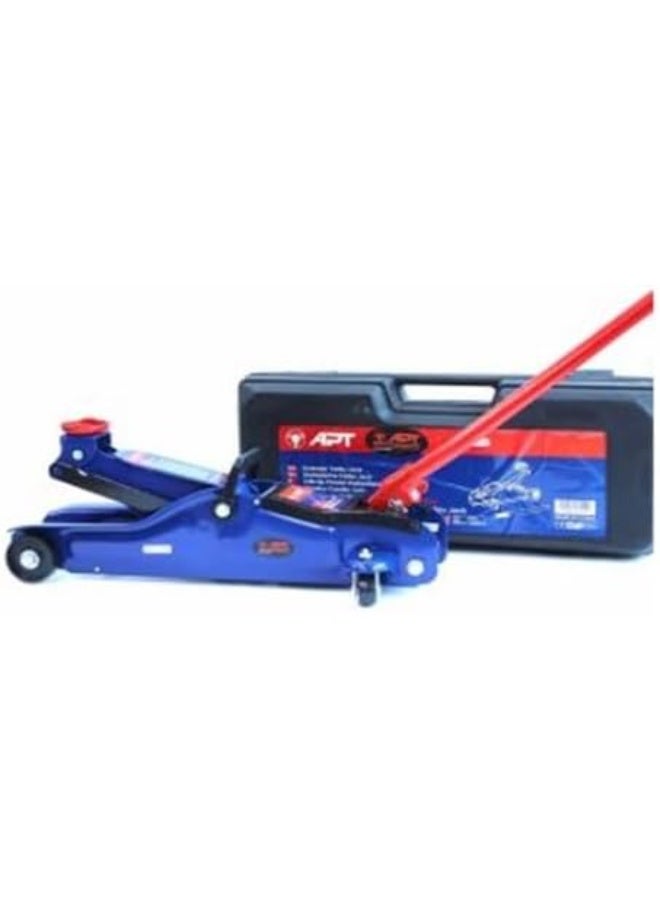 Apt 1-Ton Hydraulic Trolley Jack with Plastic Carrying Case - Image 2