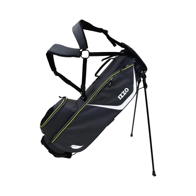 Izzo Ultra Lite Stand Bag, Black,Black/White 3.2 pounds - Image 2