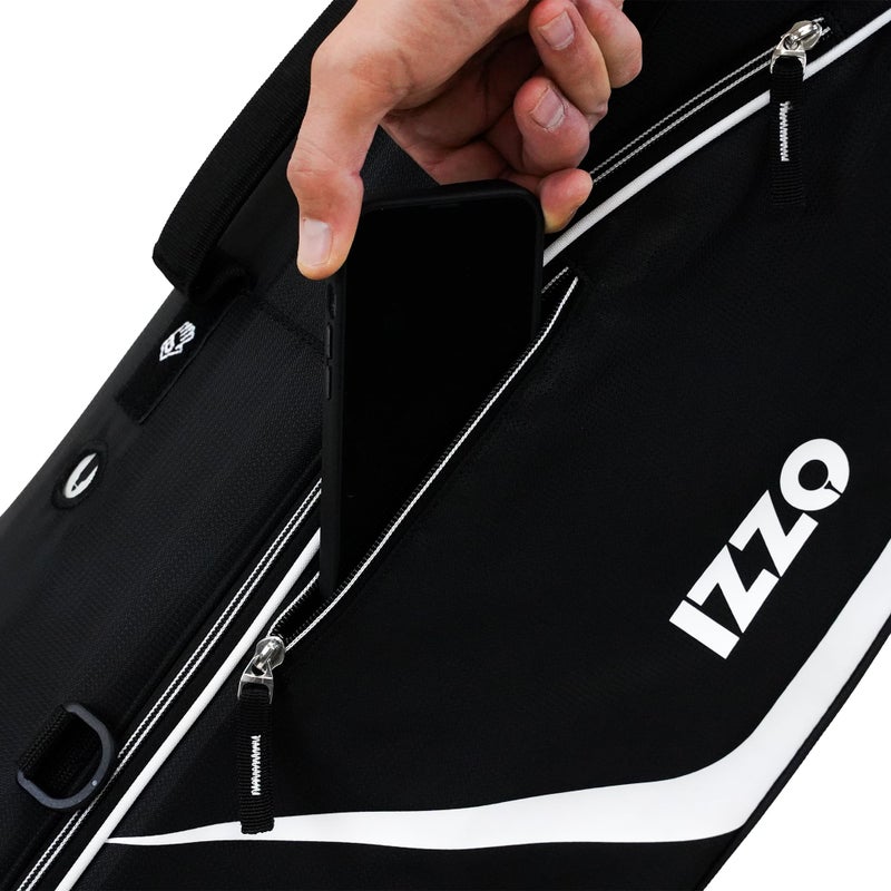 Izzo Ultra Lite Stand Bag, Black,Black/White 3.2 pounds - Image 4