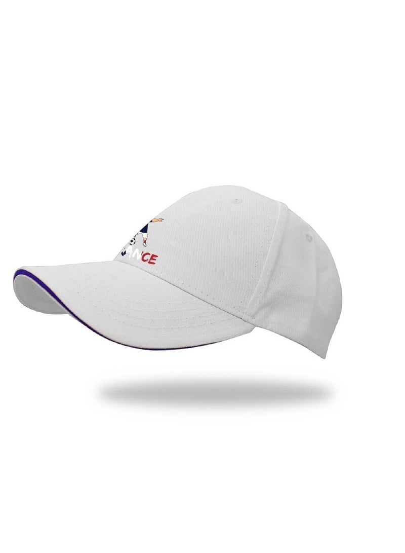 PRINTSHOP4ME France Unisex Adult Football Cap for Both Men and Women With Metal Adjustable Buckle Closure - Perfect for Football Fans, Match Days, Outdoor Activities, and Everyday Wear - Image 4