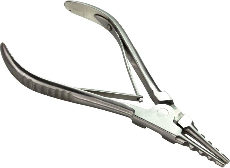 HTS 186P7 7 4 Notch Stainless Steel Ring Opening Pliers