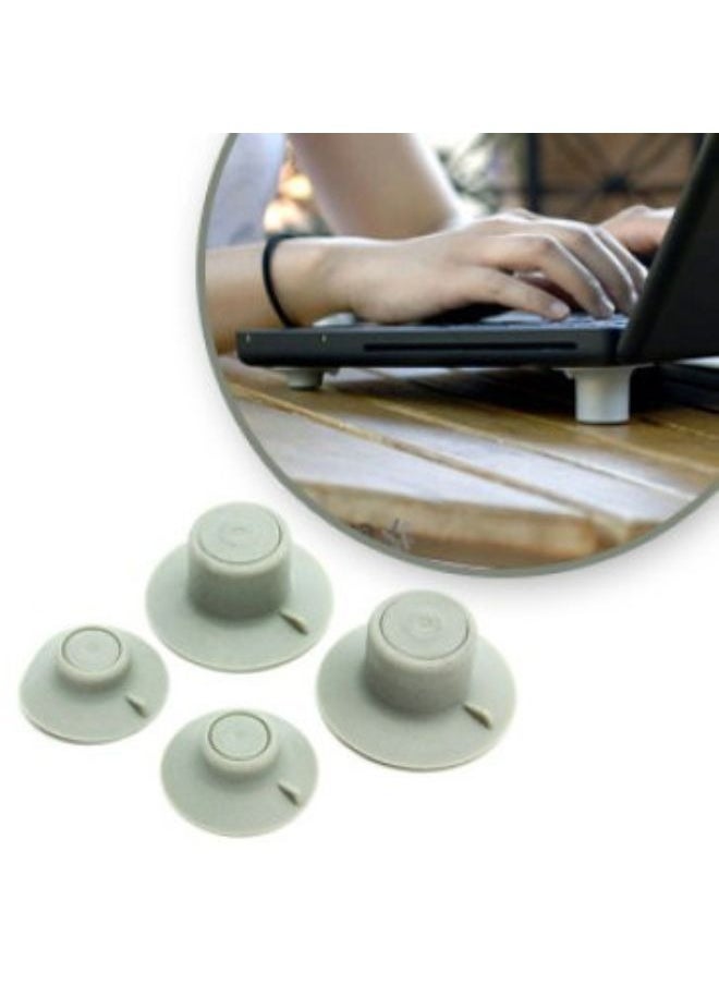 EasyLife 4 Pieces Rubber Feet For Laptop  - Image 1