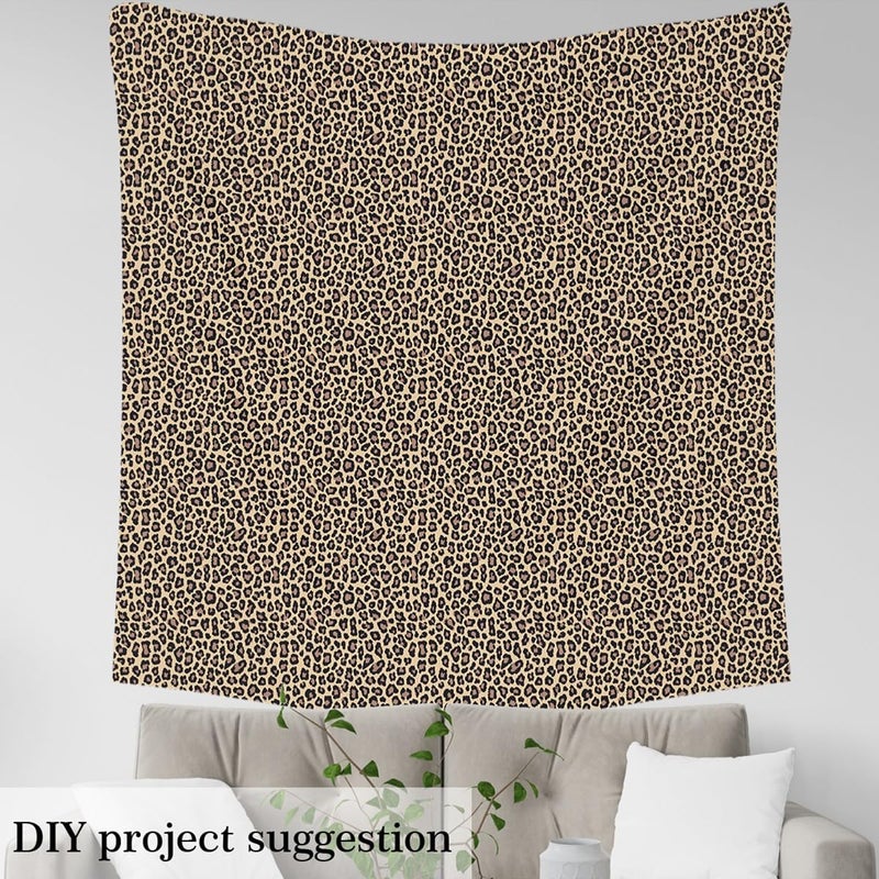 Wide daily application Leopard Print Fabric by The Yard,Soft Flannel Polyester,Wildlife Animal Theme Fabric for Teens Craft Lover,African Cheetah Skin Print Fabric for Quilting Sewing Supplies,2 Yard Bolts,No Stretch Multi-use upgraded craftsmanship Popular practical build Buying recommendation Store recommended item Market need oriented construction Sufficient order stock Safe silicone build Longevity optimized build Dense material Limited production Transit & use compatible Fine craftsmanship Compact design Wide use compliant quality Short time available Super practical Major city pickup option Fresh stock in Economical option Indoor & outdoor suitable Gulf lifestyle friendly Upgraded quality No shipping delay Regional central warehouse stock - Image 3