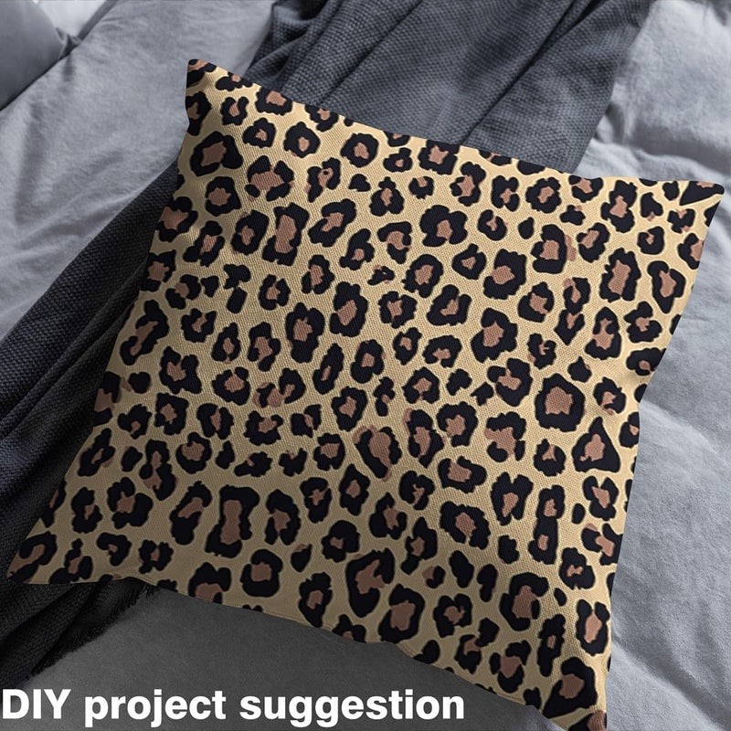Wide daily application Leopard Print Fabric by The Yard,Soft Flannel Polyester,Wildlife Animal Theme Fabric for Teens Craft Lover,African Cheetah Skin Print Fabric for Quilting Sewing Supplies,2 Yard Bolts,No Stretch Multi-use upgraded craftsmanship Popular practical build Buying recommendation Store recommended item Market need oriented construction Sufficient order stock Safe silicone build Longevity optimized build Dense material Limited production Transit & use compatible Fine craftsmanship Compact design Wide use compliant quality Short time available Super practical Major city pickup option Fresh stock in Economical option Indoor & outdoor suitable Gulf lifestyle friendly Upgraded quality No shipping delay Regional central warehouse stock - Image 4