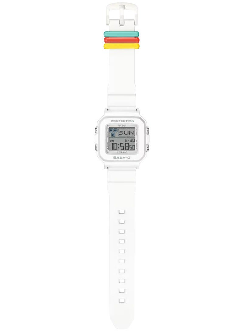 CASIO BABY-G PLUS Pixel art Square Women's Watch Digital - BGD-10L-7DR - Image 2