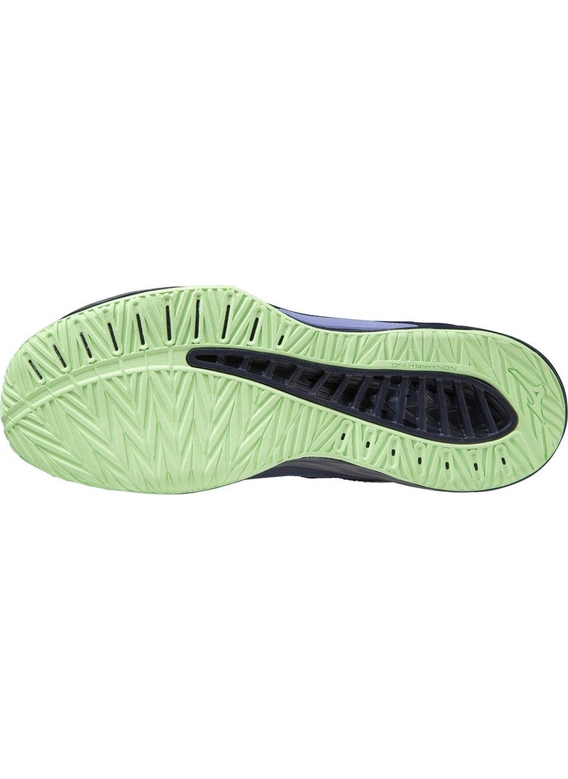 Mizuno - Thunder Blade Z Men's Volleyball Shoes Navy Blue - Image 1