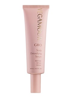 VEGAMOUR GRO Scalp Detoxifying & Clarifying Treatment for Dry, Flaky, Oily Scalp, 60ml – Deep Cleansing, Balancing, and Hydrating Formula with Plant-Based Ingredients