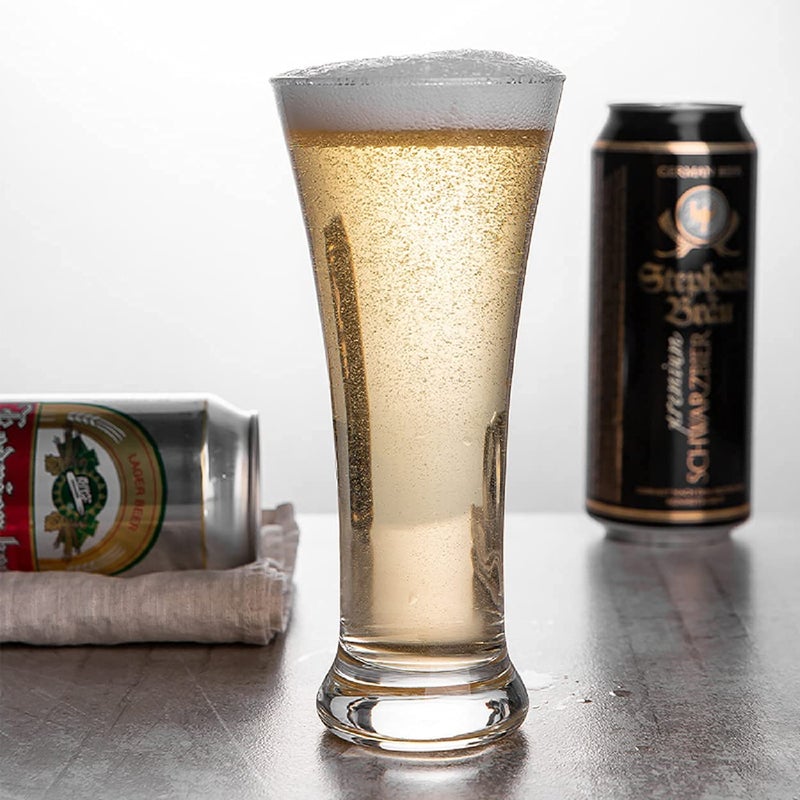 VILON Italian Premium Juice and Water Glasses Set of 6 Transparent 300ml Drinking Water Glasses Stylish and Crystal Square Highball Glasses for Water Juice and Cocktails Juice Glass 300ML - Image 5