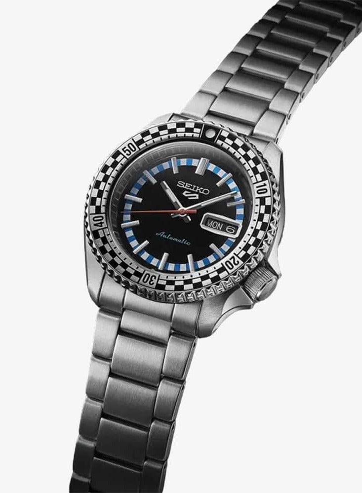 Seiko Seiko 5 Sports Black & White 'Checker Flag' Special Edition SRPK67K1 - Image 2