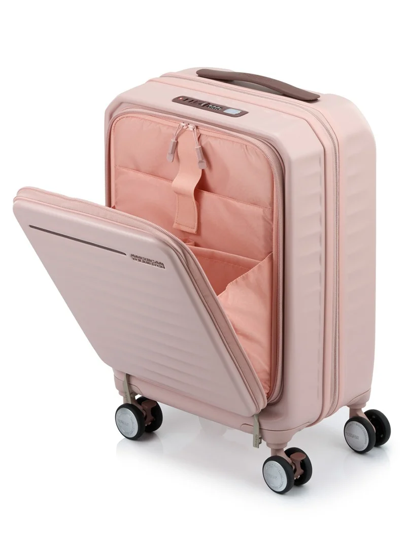AMERICAN TOURISTER American Tourister Frontec Spinner 54 cm - Strawberry - 3 Years Global Warranty