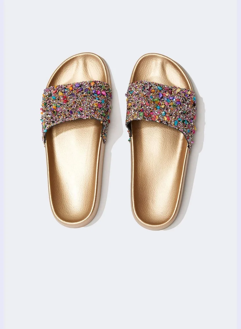 DeFacto Single Band Home Slippers