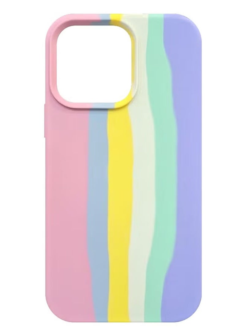 CATANES Protective Soft Silicone Case Cover for iPhone 13 Pro - Multicolor - Image 4