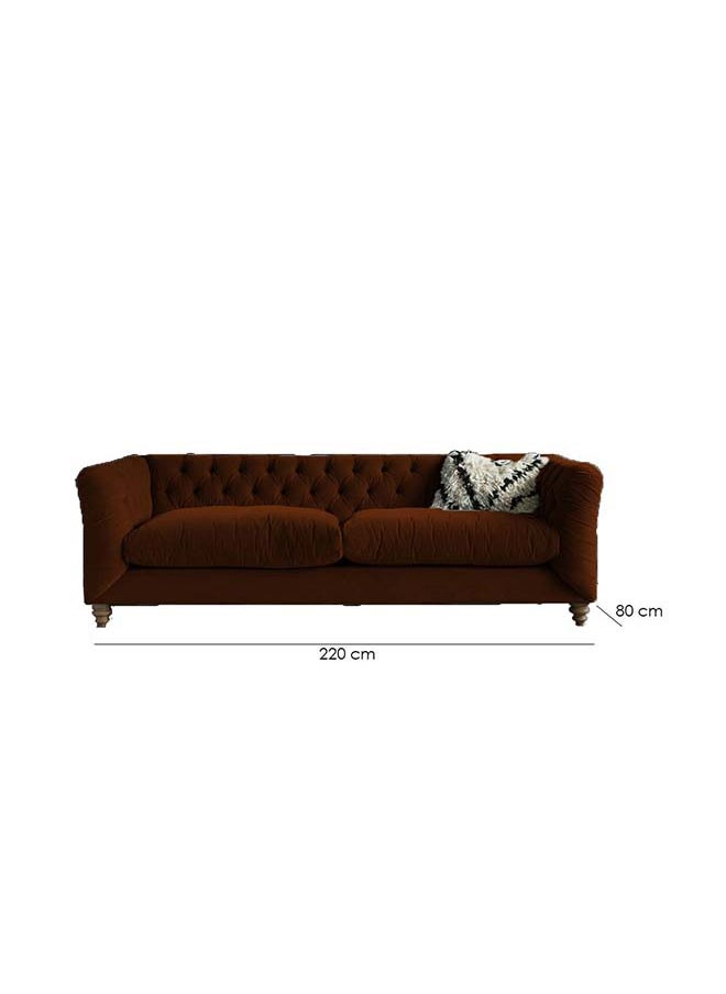 Furniture Factory - Sofa-Brown M0611 - Image 1