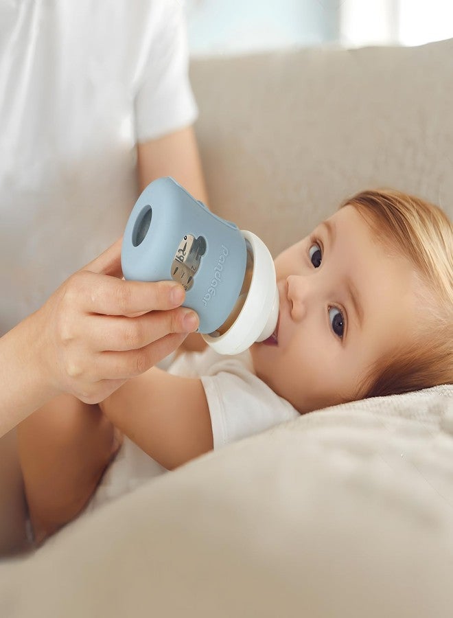 PandaEar 3 Pack Silicone Sleeves for Philips Avent Natural Glass Baby Bottles 4 oz, Shatterproof Anti-Breakage and Heat Resistant Bottle Holder, BPA-Free, Compatible with 4 oz Avent Glass Bottles - Image 2