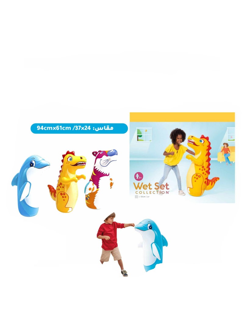 INTEX 3D Inflatable Bop Bag - Assorted 