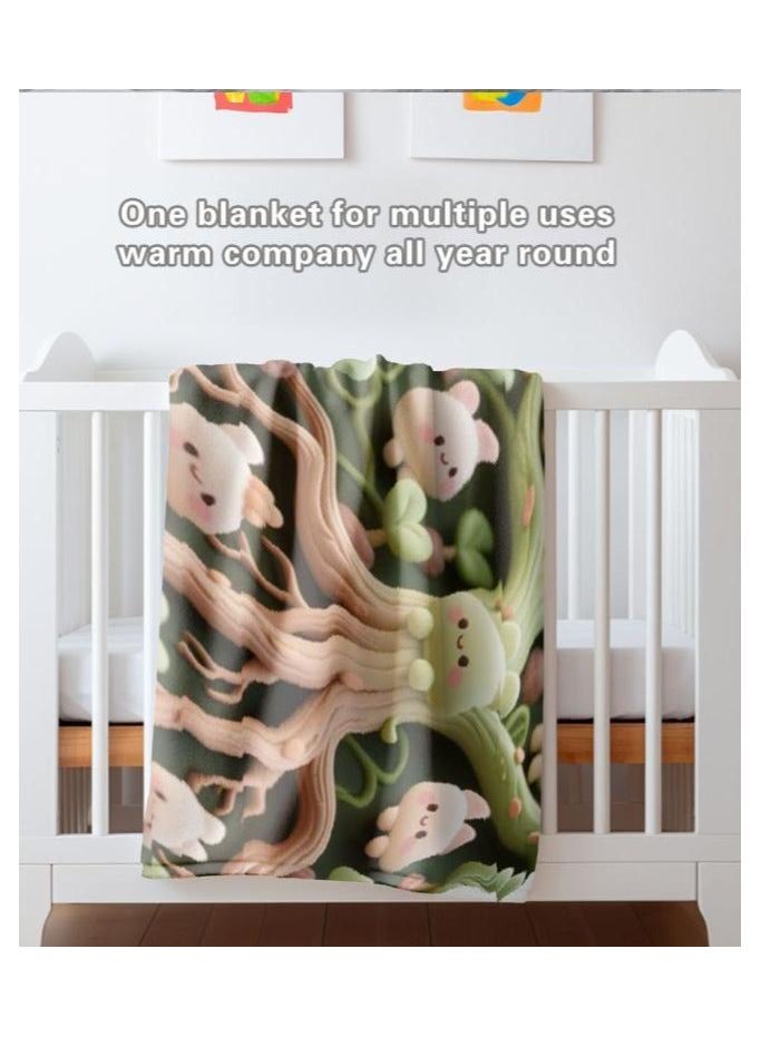 general Flannel thin blanket (warm and comfortable, suitable for sleep, gaming, dust removal and sandproof) 150cm*200cm - 52 - Image 1