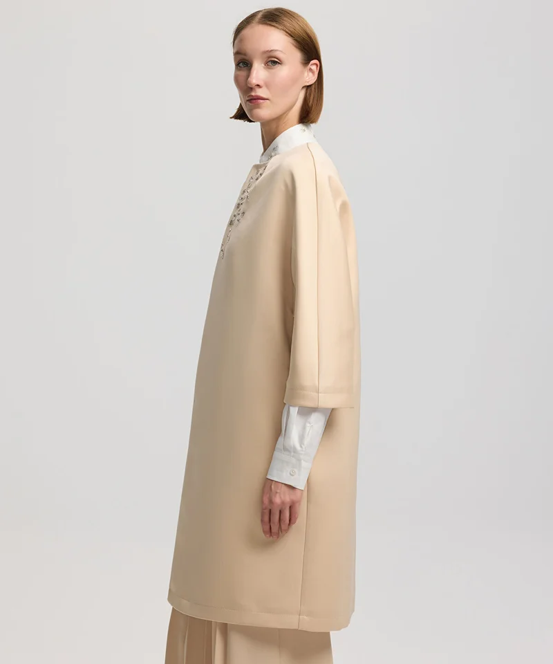 Ipekyol Embroidered Trench Coat