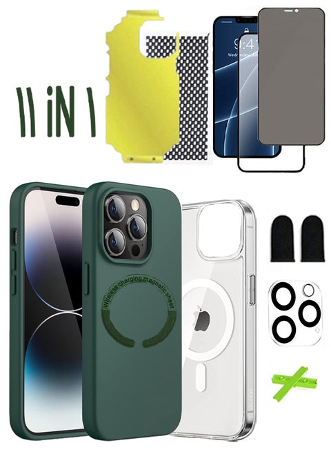 Case for iPhone 15 Pro Max magsafe with 11 pieces of protection from scratches and bumps