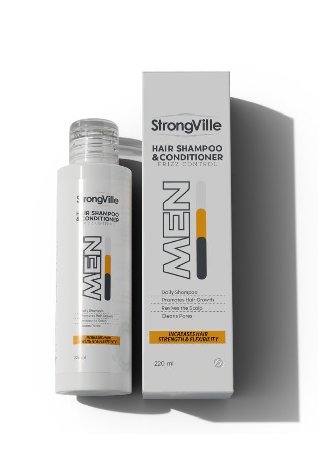 سترونج فيل شامبو وبلسم للرجال 220مللى - Image 1