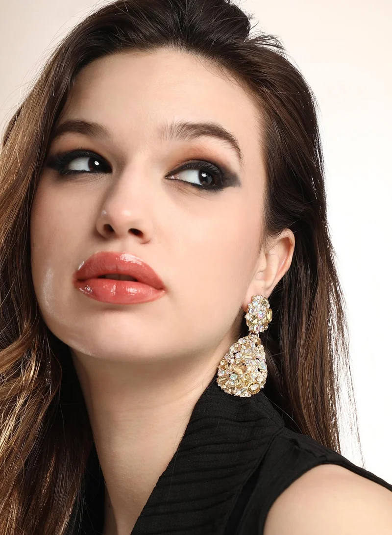 سوهي Women's The Aqua Regia Drop Earrings