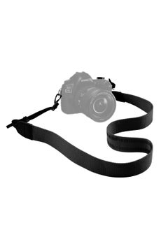 Y&D Camera Sling Shoulder Straps, Adjustable with Quick Release Buckles, 1.5" Wide Woven Universal Neck Strap, Suitable for Nikon Canon Sony DSLR (Black)  - Image 1