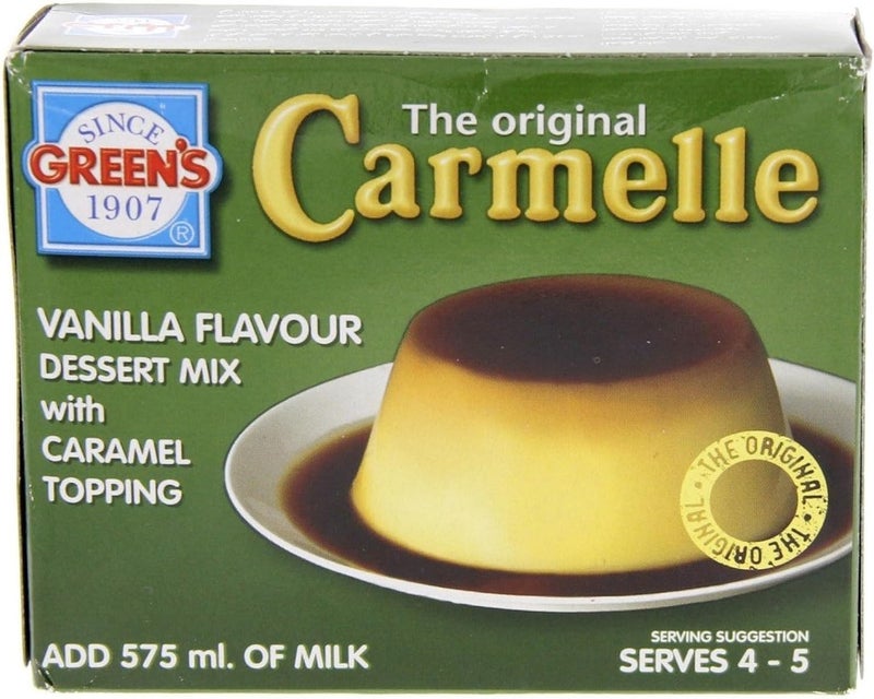 Green's Vanilla Flavour Dessert Mix with Caramel Topping - Image 1